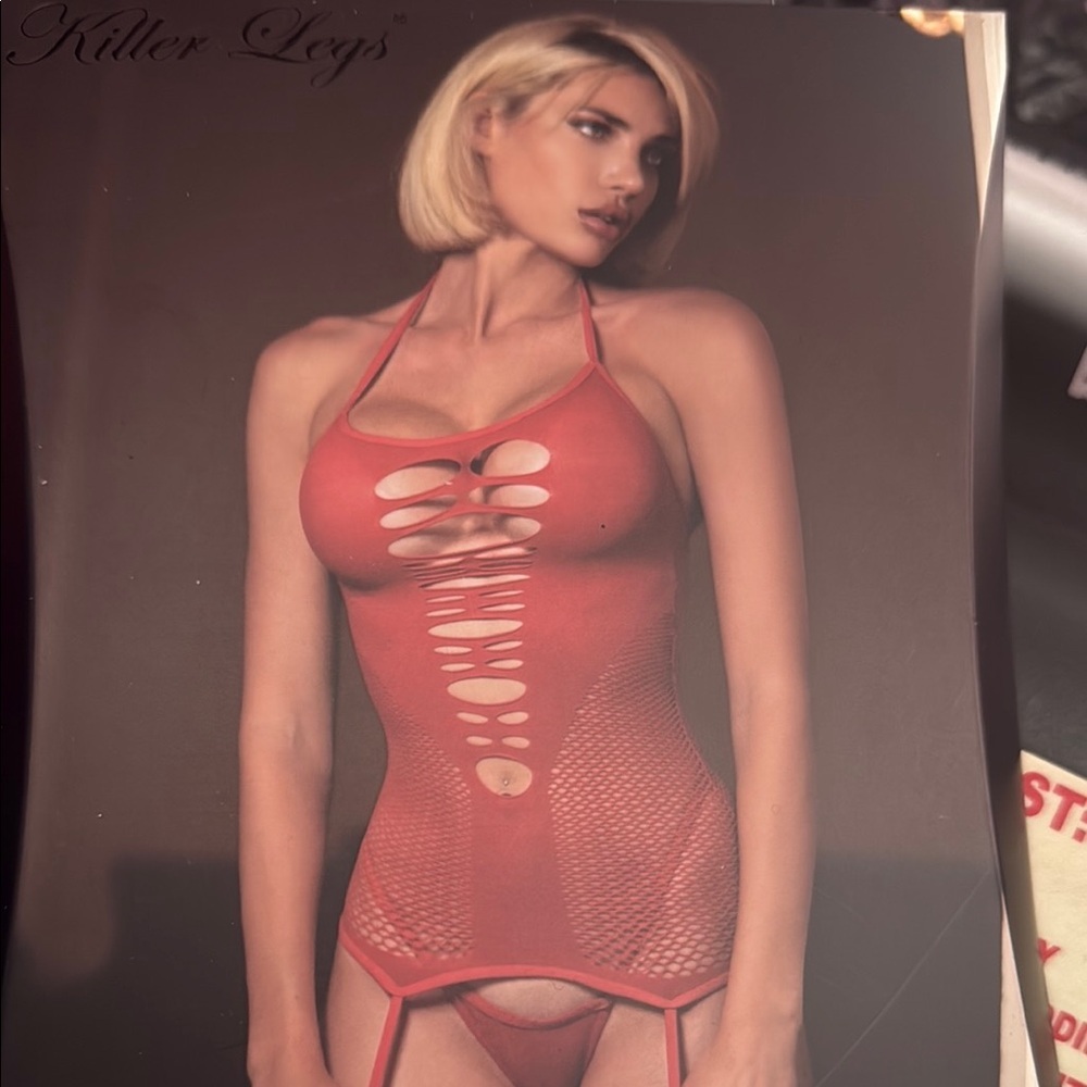 Leg Avenue Red Chemise Intimates & Sleepwear - Picture 3 of 4